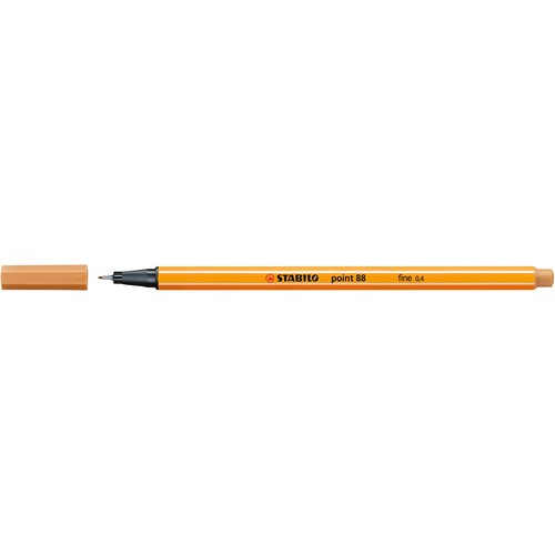 Fineliner Point 88 0,4mm ocker dunkel Stabilo 88/89 Produktbild