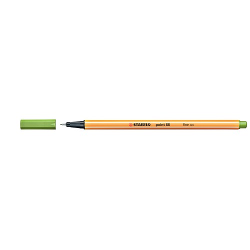 Fineliner Point 88 0,4mm apfelgrün Stabilo 88/33 Produktbild