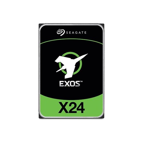 Seagate Exos X24 ST16000NM007H - Festplatte - Enterprise - 16 TB - intern - 3.5" (8.9 cm) Produktbild Front View L