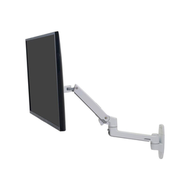 Ergotron LX - Befestigungskit (Monitorarm) - für LCD-Display - Aluminium - weiß - Bildschirmgröße: b Produktbild