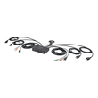 StarTech.com 2-Port Dual-Monitor HDMI Cable KVM Switch, 4K 60Hz, Compact KVM with 5ft/1.5m USB-A/HDM Produktbild
