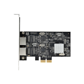 StarTech.com 2-Port 2.5Gbps NBASE-T PCIe Network Card, Intel I225-V, Dual-Port Computer Network Card Produktbild