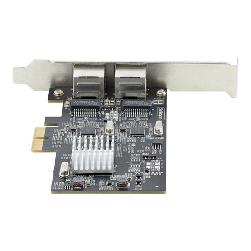 StarTech.com 2-Port 2.5Gbps NBASE-T PCIe Network Card, Intel I225-V, Dual-Port Computer Network Card Produktbild Additional View 2 L