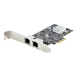 StarTech.com 2-Port 2.5Gbps NBASE-T PCIe Network Card, Intel I225-V, Dual-Port Computer Network Card Produktbild Additional View 3 S