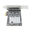 StarTech.com 4-Port 2.5Gbps NBASE-T PCIe Network Card, Intel I225-V Chip, Quad Port Computer Network Produktbild Additional View 1 S
