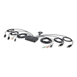 StarTech.com 2-Port Dual-Monitor DisplayPort Cable KVM Switch, 4K 60Hz, Compact KVM with 5ft/1.5m US Produktbild