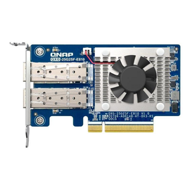 QNAP QXG-25G2SF-E810 - Netzwerkadapter - PCIe 4.0 x8 Low-Profile Produktbild