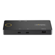 StarTech.com 2-Port USB-C KVM Switch, Single-4K 60Hz HDMI Monitor, Dual-100W Power Delivery Pass-thr Produktbild Additional View 4 S
