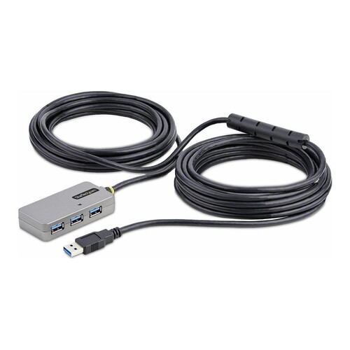 StarTech.com USB Extender Hub, 10m USB 3.0 Extension Cable with 4-Port USB Hub, Active/Bus Powered U Produktbild Additional View 2 L