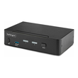 StarTech.com 2-Port DisplayPort KVM Switch, 8K 60Hz / 4K 144Hz, Single Display, DP 1.4, 2x USB 3.0 P Produktbild