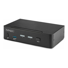 StarTech.com 2-Port DisplayPort KVM Switch, 8K 60Hz / 4K 144Hz, Single Display, DP 1.4, 2x USB 3.0 P Produktbild
