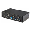 StarTech.com 2-Port DisplayPort KVM Switch, 8K 60Hz / 4K 144Hz, Single Display, DP 1.4, 2x USB 3.0 P Produktbild Additional View 2 S