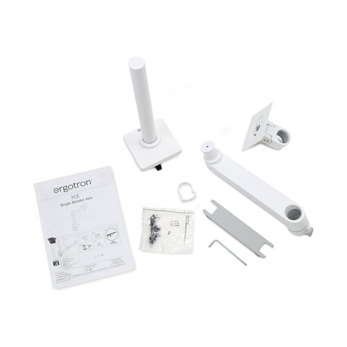 Ergotron NX - Befestigungskit (Arm-Einheit, Befestigungsmaterialien, Basis, Stange, Pivot) - für Mon Produktbild Additional View 2 L