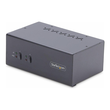 StarTech.com 2-Port Dual-Monitor DisplayPort KVM Switch, 4K 60Hz, 2x USB 5Gbps Hub Ports, 2x USB 2.0 Produktbild