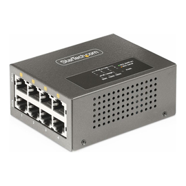 StarTech.com 4-Port Multi-Gigabit PoE++ Injector, 5/2.5G Ethernet (NBASE-T) Produktbild