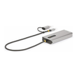 StarTech.com USB-C Multiport Adapter w/Attached USB-C to USB-A Dongle, Dual HDMI (4K30Hz/1080p60Hz) Produktbild Additional View 3 S
