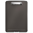 Klemmbrett the clip A4 grau transluzent Kunststoff Helit H2532009 mit Innenfach Produktbild Additional View 1 S