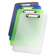 Klemmbrett the clip A4 blau transluzent Kunststoff Helit H2532030 mit Innenfach Produktbild Additional View 7 S