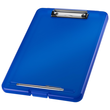 Klemmbrett the clip A4 blau transluzent Kunststoff Helit H2532030 mit Innenfach Produktbild Additional View 3 S