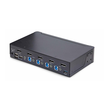 StarTech.com 4-Port DisplayPort 1.4 KVM Switch, 8K 60Hz / 4K 144Hz, 2x USB 3.0 Ports, 4x USB 2.0 Por Produktbild Additional View 2 S