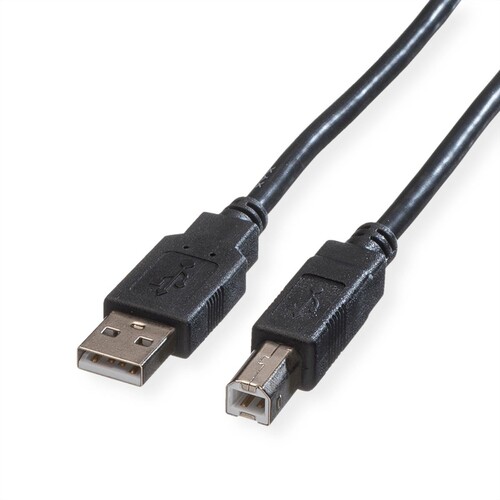ROTRONIC-SECOMP Roline Green - USB-Kabel - USB (M) zu USB Typ B (M) Produktbild Additional View 1 L