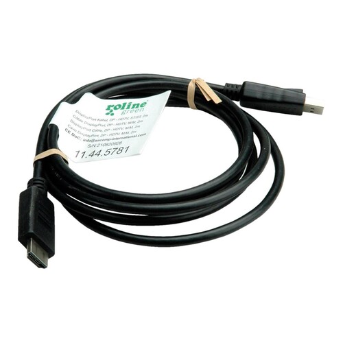 ROTRONIC-SECOMP Roline Green - Adapterkabel - DisplayPort männlich zu HDMI männlich Produktbild Additional View 3 L
