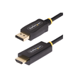 StarTech.com 9.8ft (3m) DisplayPort to HDMI Adapter Cable, 4K 60Hz with HDR, DP to HDMI 2.0b, Active Produktbild