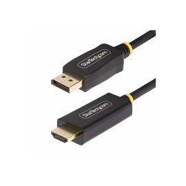 StarTech.com 3.3ft (1m) DisplayPort to HDMI Adapter Cable, 4K 60Hz with HDR, DP to HDMI 2.0b, Active Produktbild