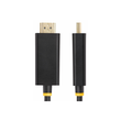 StarTech.com 3.3ft (1m) DisplayPort to HDMI Adapter Cable, 4K 60Hz with HDR, DP to HDMI 2.0b, Active Produktbild Additional View 2 S