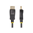 StarTech.com 6.6ft (2m) DisplayPort to HDMI Adapter Cable, 4K 60Hz with HDR, DP to HDMI 2.0b, Active Produktbild Additional View 2 S