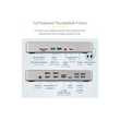 StarTech.com Thunderbolt 4 Multi-Display Docking Station, Quad/Triple/Dual Monitor Dock, 2x Produktbild Additional View 1 S