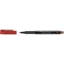 Folienstift Multimark S 0,4mm superfein rot wasserfest Faber Castell 152321 Produktbild