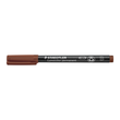 Folienstift Lumocolor 314 B 1-2,5mm breit braun wasserfest Staedtler 314-7 Produktbild Additional View 1 S