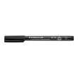 Folienstift Lumocolor 314 B 1-2,5mm breit schwarz wasserfest Staedtler 314-9 Produktbild Additional View 1 S