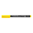 Folienstift Lumocolor 317 M 1,0mm mittel gelb wasserfest Staedtler 317-1 Produktbild Additional View 1 S
