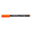 Folienstift Lumocolor 317 M 1,0mm mittel orange wasserfest Staedtler 317-4 Produktbild Additional View 1 S