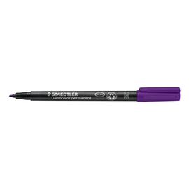 Folienstift Lumocolor 317 M 1,0mm mittel violett wasserfest Staedtler 317-6 Produktbild