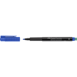 Folienstift Multimark M 1,0mm mittel blau wasserfest Faber Castell 152551 Produktbild