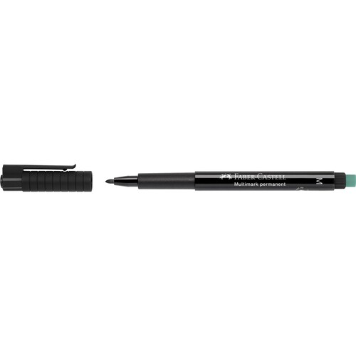 Folienstift Multimark M 1,0mm mittel schwarz wasserfest Faber Castell 152599 Produktbild