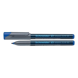 Folienstift Maxx 224 M 1,0mm mittel blau wasserfest Schneider 1203 Produktbild