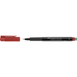 Folienstift Multimark F 0,6mm fein rot wasserfest Faber Castell 151321 Produktbild