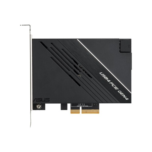 ASUS  USB-Adapter - PCIe 4.0 x4 - USB-C x 2 Produktbild Front View L