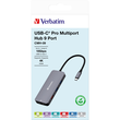 Hub CMH-09 USB 3.1-C Multiport 9 Ports 5xUSB, 1xHDMI 4K, Verbatim 32152 1xRJ45 Gigabit, 1xSD, 1xmicroSD Produktbild Additional View 1 S