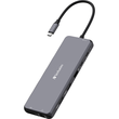 Hub CMH-13 USB 3.1-C Multiport 13 Ports 8xUSB, 2x HDMI 4K, Verbatim 32153 1xRJ45 Gigabit, 1xSD, 1xmicroSD u.a. Produktbild