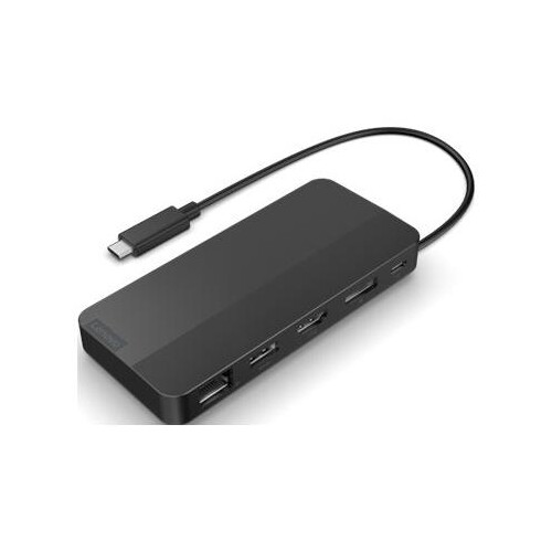 Lenovo Dockingstation - USB-C - HDMI, DP - 1GbE Produktbild Front View L
