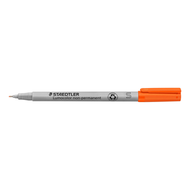 Folienstift Lumocolor 311 S 0,4mm superfein orange wasserlöslich Staedtler 311-4 Produktbild