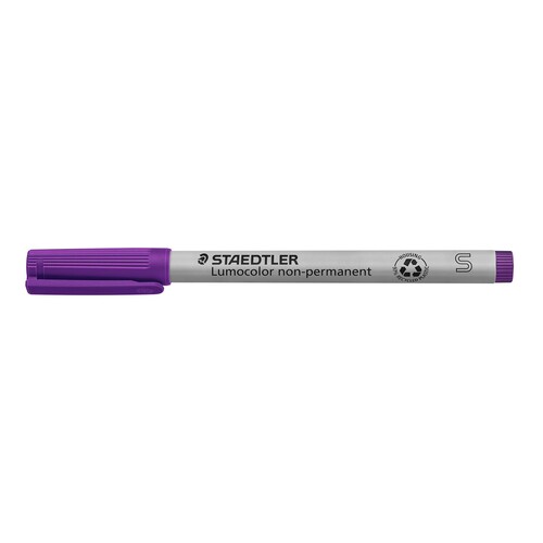 Folienstift Lumocolor 311 S 0,4mm superfein violett wasserlöslich Staedtler 311-6 Produktbild Additional View 1 L
