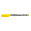 Folienstift Lumocolor 312 B 1-2,5mm breit gelb wasserlöslich Staedtler 312-1 Produktbild Additional View 1 S