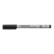 Folienstift Lumocolor 312 B 1-2,5mm breit schwarz wasserlöslich Staedtler 312-9 Produktbild Additional View 1 S