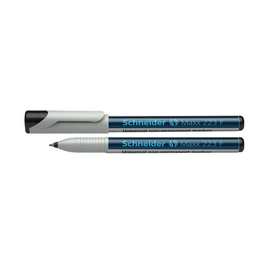 Folienstift Maxx 223 F 0,7mm fein schwarz wasserlöslich Schneider 112301 Produktbild